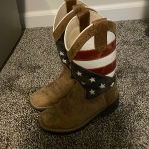 American Flag Cowboy Boots